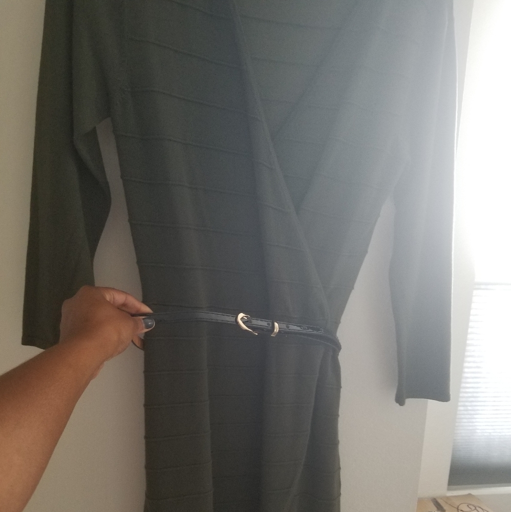 Light weight sweater dress
